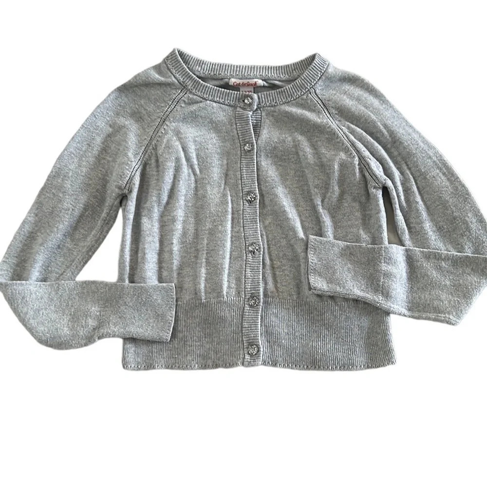 Girls school uniform dress with separate cardigan. George Size 6 - Picture 4 of 10